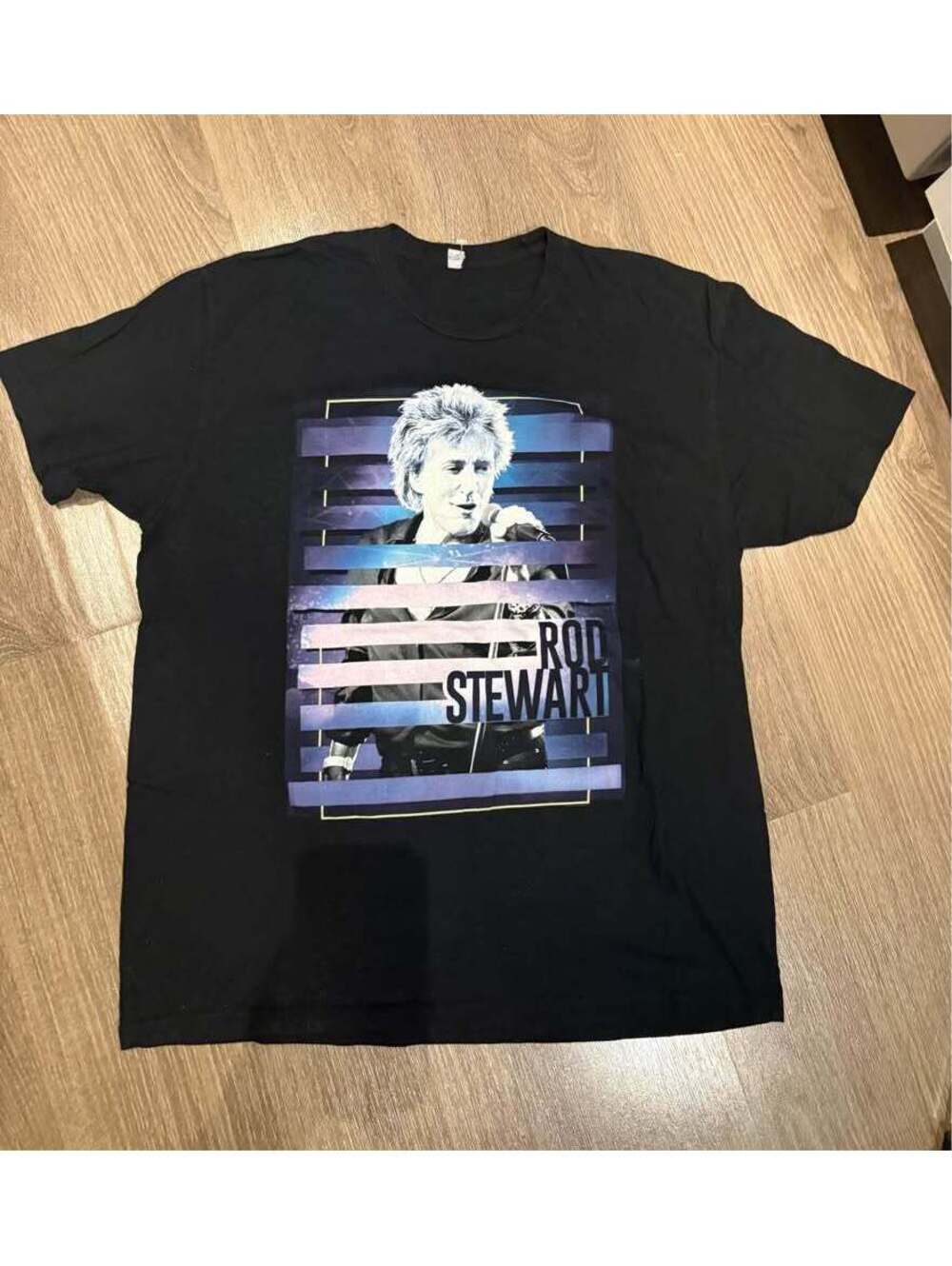 Rod Stewart t-shirt 2018 concert match size XL